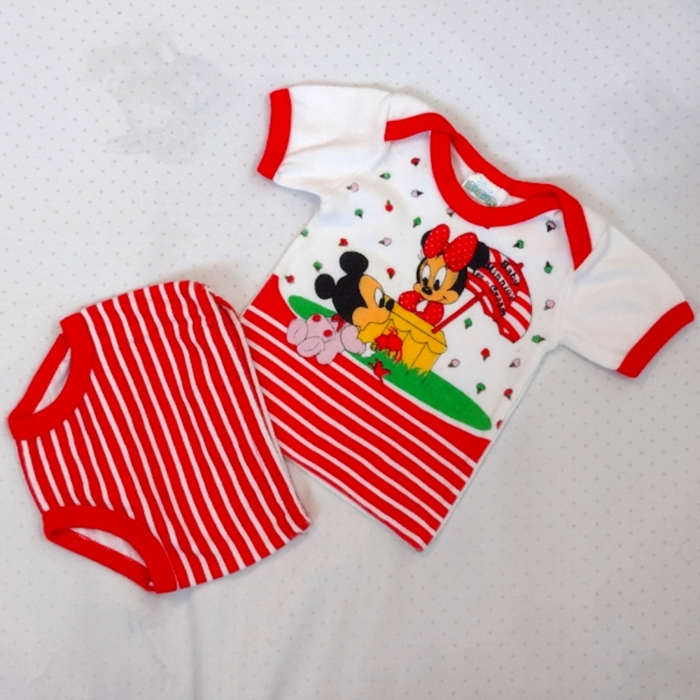 Disney Babies Vintage Pajama Set